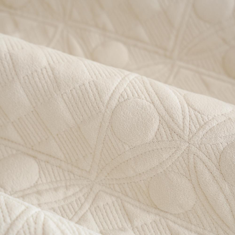European and American Velvet Sofa Cushion Four Seasons Universal Seat Cushions French Entry Lux Solid Color Non-Slip Sofa Cover Cover Cloth