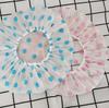 EVA Waterproof Disposable Shower Cap with Cartoon Print - Oil and Smoke Proof
