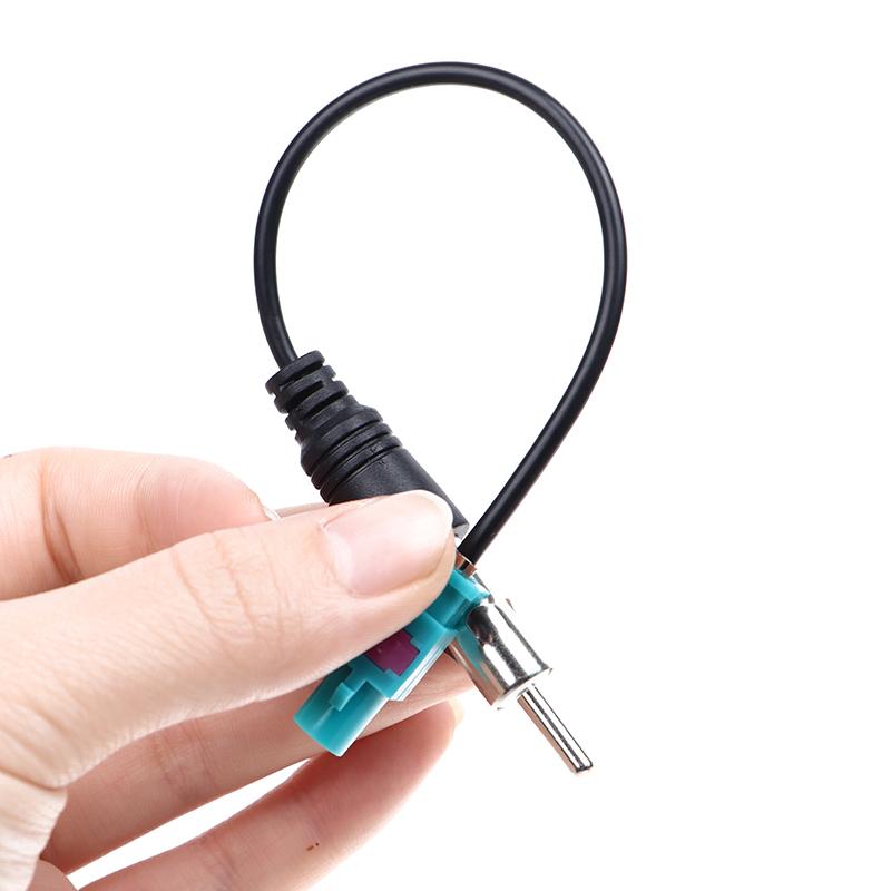 Car Stereo FM Audio ISO Wiring Harness Cable Radio Antenna Wire Adapte For 207 307 407 C3 C4 Auto DIY Accessories Radio Accessories 4