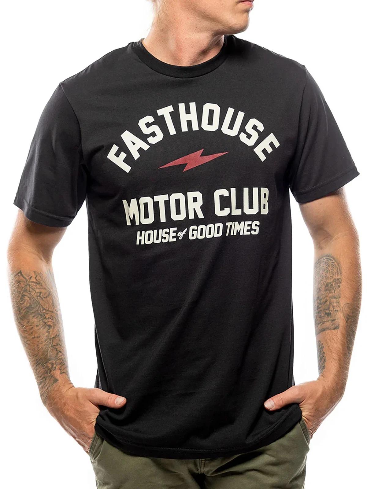 Fasthouse Men s Mallet Short Sleeve Motocross T-shirt Motor Club Good Times Tee XXXXL