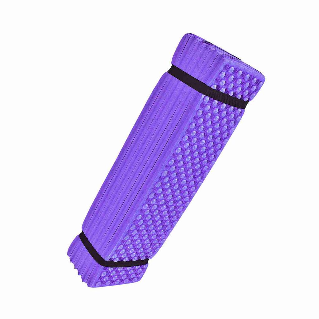 Outdoor Foam Camping Mat Folding Beach Tent Sleeping Pad Waterproof Mattress(Blue)