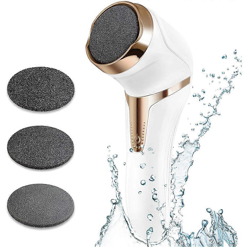 Electric Foot File Waterproof Hard Skin Remover Feet Pedicure Set Rechargeable