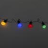 Garden Garland 20 Led Color Bulbs, Mains Powered