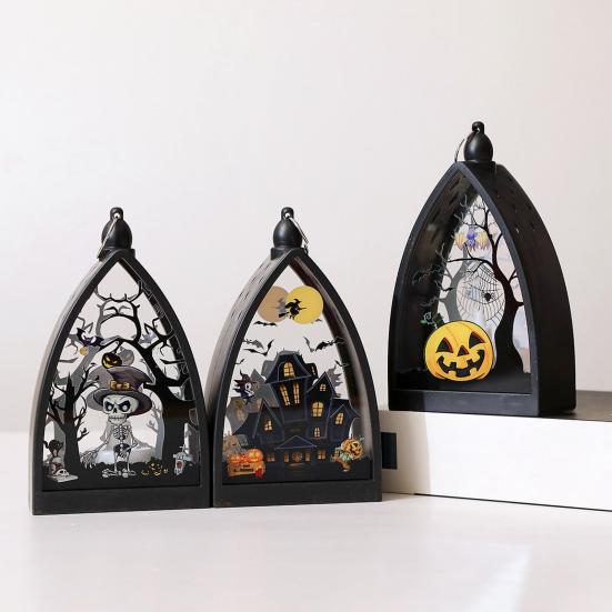 LED Night Lamp Bedside Light Battery Powered Electronic Candle Light Halloween Party Decoration Photography Prop