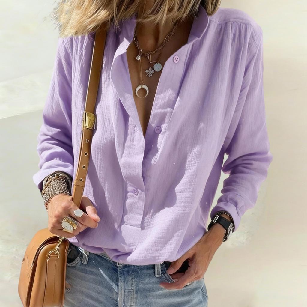 Women's Fashionable Casual -color Top