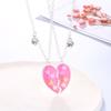 Cross-border Kids' Cartoon Sweet Alloy Best Friends Necklace Set