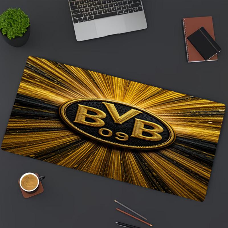 Borussia Dortmund Print Mauspads, für Tastaturpad Laptop PC Matte für Büro Heimgebrauch, Schreibtischdekoration, Perfektes Geburtstagsgeschenk für Gamer