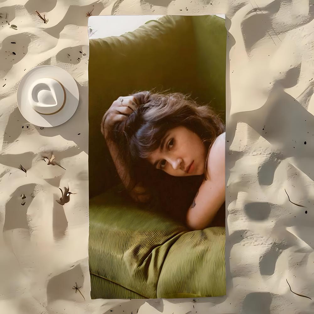 Singer C-Clairo / C-Claire C-Cottrill Towel Microfiber Beach Towel, Quick-Dry, Sand-Free, Ultra-Fine Fiber, Super Soft.