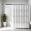 LIEI PEVA Waterproof Shower Curtain