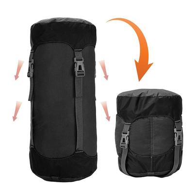 Schlafsack Kompressionssack Wasserdicht Reißfest Verschleißfest 210D Nylongewebe Wanderpacksack Für Outdoor-Reisen