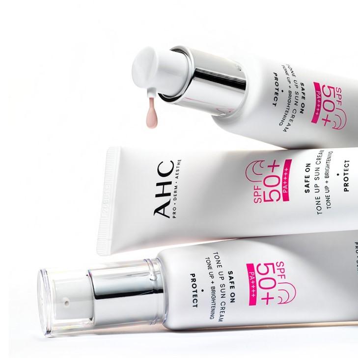 AHC Safe On Tone Up Sun Cream SPF 50+ PA++++ 50ml