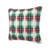 Pillow Case Plaid & Holiday Christmas Polyester Pillow Cover Cute Funny Cushion Cover Custom Pillowcases Chair Sofa Home
