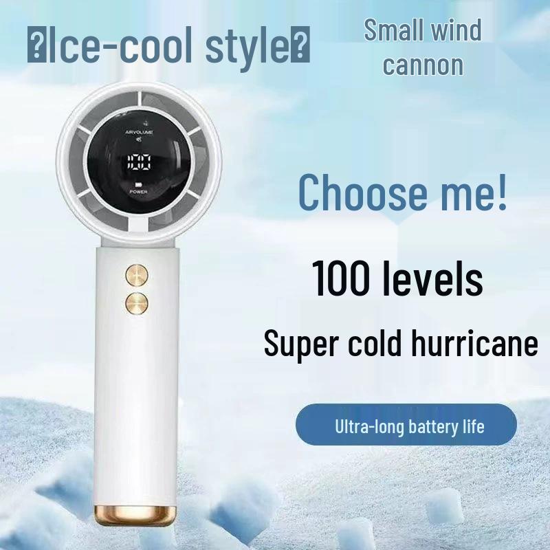High-Speed Portable USB Rechargeable Mini Turbo Fan