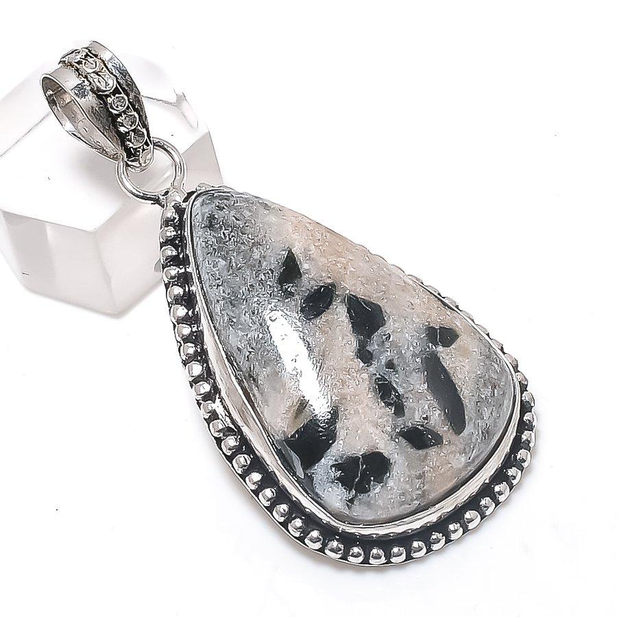 

Драгоценный камень Гогунджула Серебро 925 пробы Ювелирная подвеска 2,13