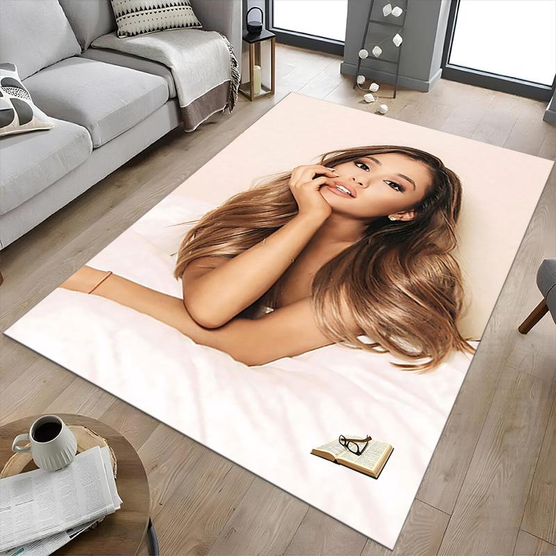 Glamorous Hair Model Pose Carpet For Playroom Bedroom Living Room Sofa Home Decorkids Game Area Rug Nonslip Floor Mat