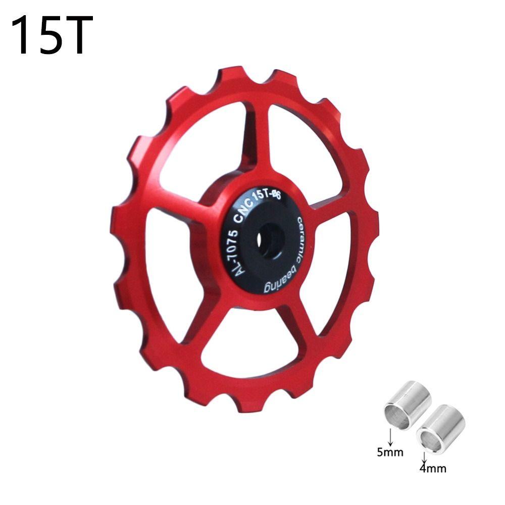 Derailleur Bike Rear Derailleur Bike Jockey Wheel Bicycle Rear Pulley Bike Ceramic Bearing Guide