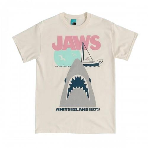 Jaws Unisex Adult Shark Cotton T-Shirt