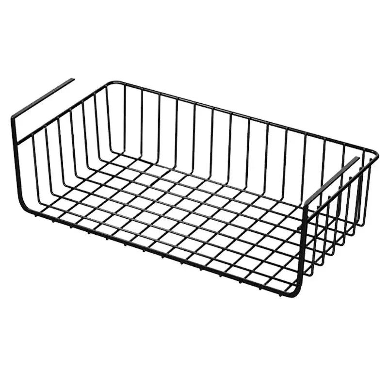 Coș suspendat, organizator de mare capacitate, sub dulap, raft de depozitare, rafturi suspendate, bucătărie, vase, raft de depozitare, organizator