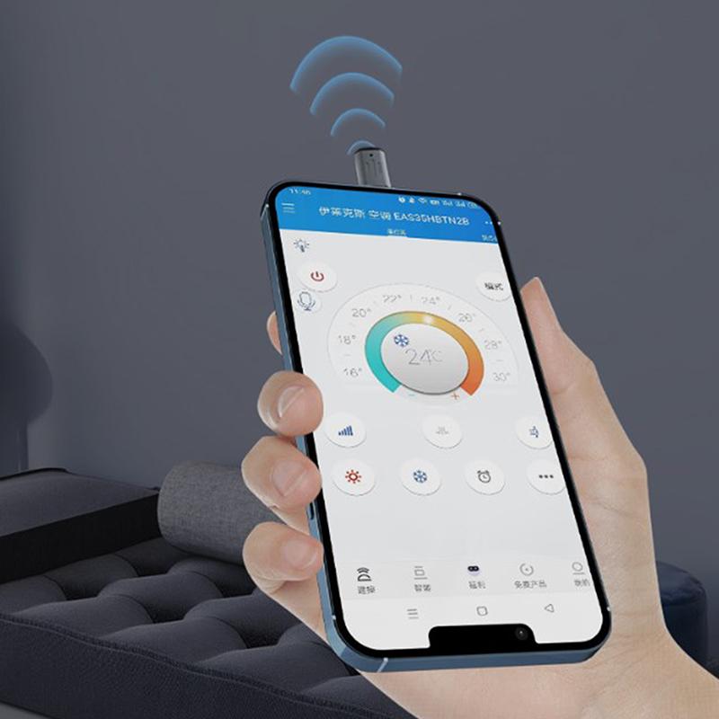 Type C Interface Smart App Control Mobile Phone Remote Control Wireless Infrared Appliances Adapter For Tv Tv Box