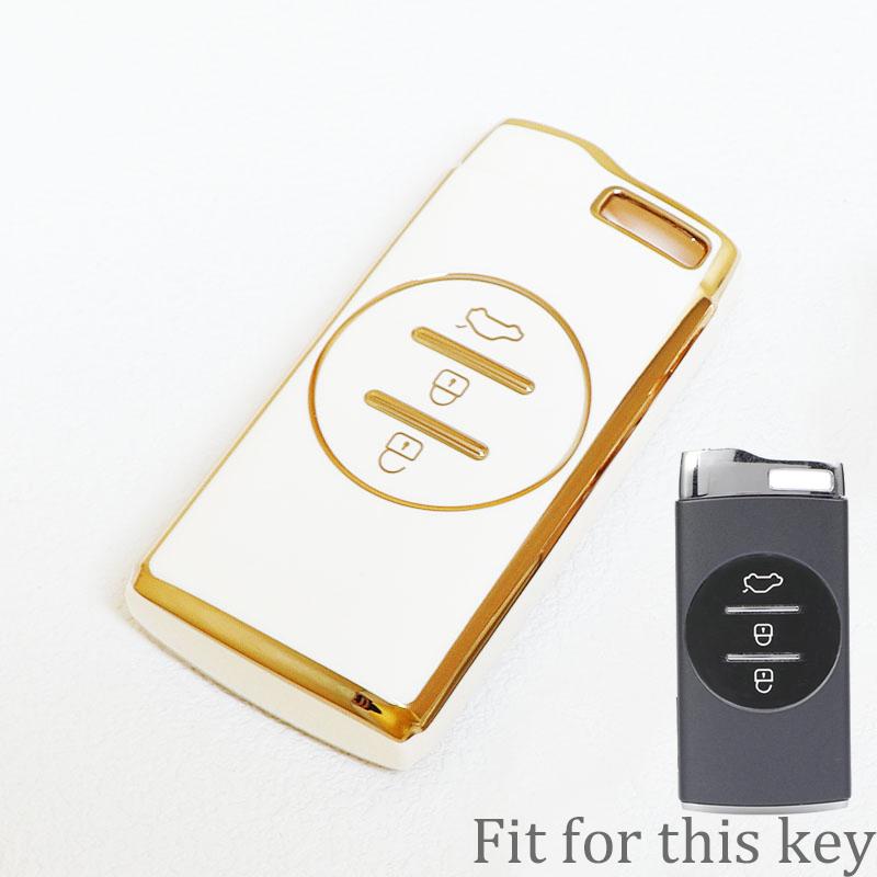 Tpu Car Remote Key Case Cover Shell Fob For Chery Tiggo 4 5X 7 Pro 8 Exeed Txl Tx Lx Arrizo7 E3 E5 A3 A5 Tiggo 3 5 3X Holder