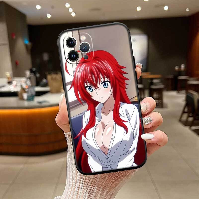 Rias Gremory Phone Case for Samsung S20 S21 S21S S22 S23 S24 FE Ultra Plus Lite F06 F16 M06 M16 M56 A07 A17 A36 A37 A55 A57