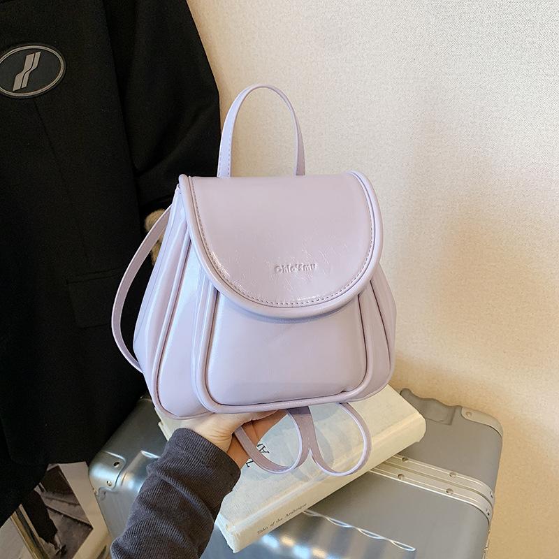 Summer popular women's backpack new exquisite versatile backpack high-end small schoolbag