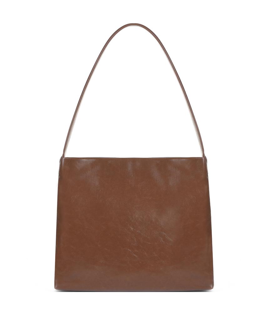 Nick&Nicole Essential Leather Square Bag_Brown