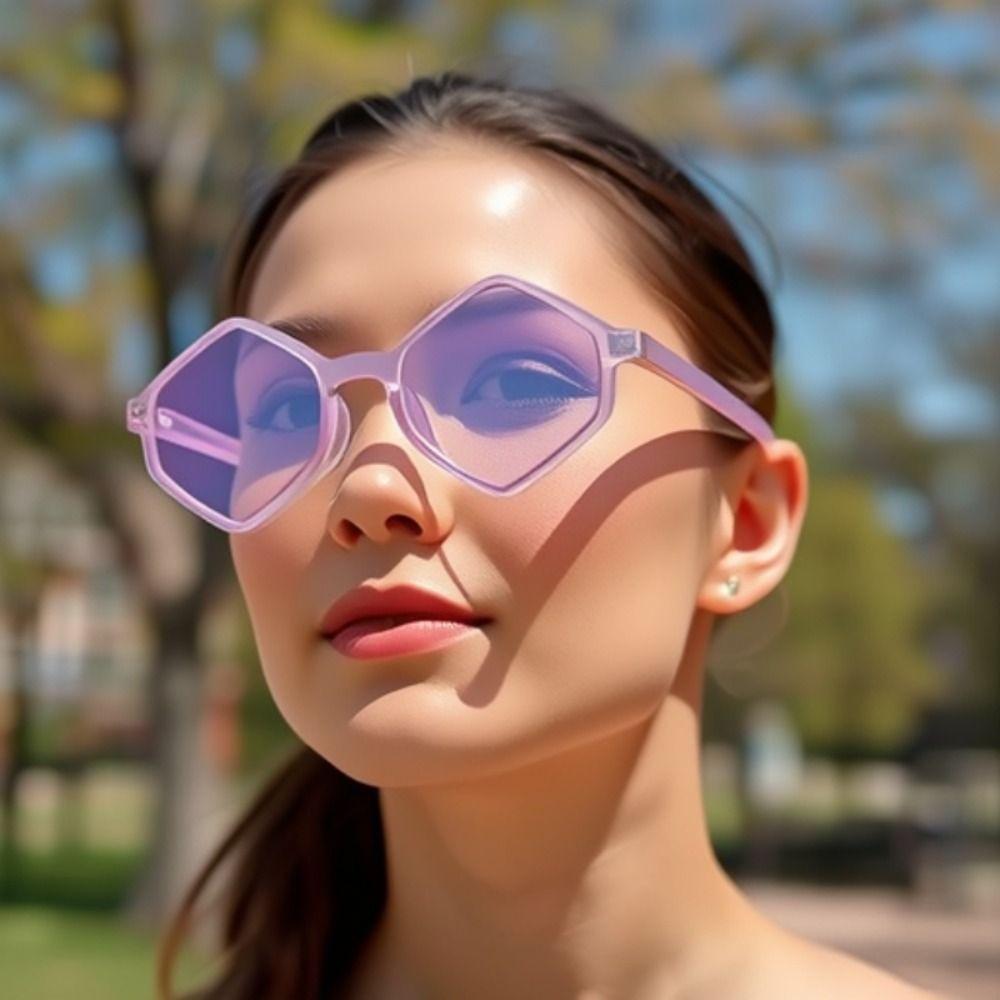 Lightweight Metal Eyewear Vintage UV400 Sun Glasses Fashion Rhombus Leopard Sunglasses Holiday