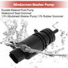 ACROPIX BMW 3 Series 7 Series Windshield Washer Pump with Grommets Windshield Washer Fluid Pump Number: 7302589 (1 Pack)