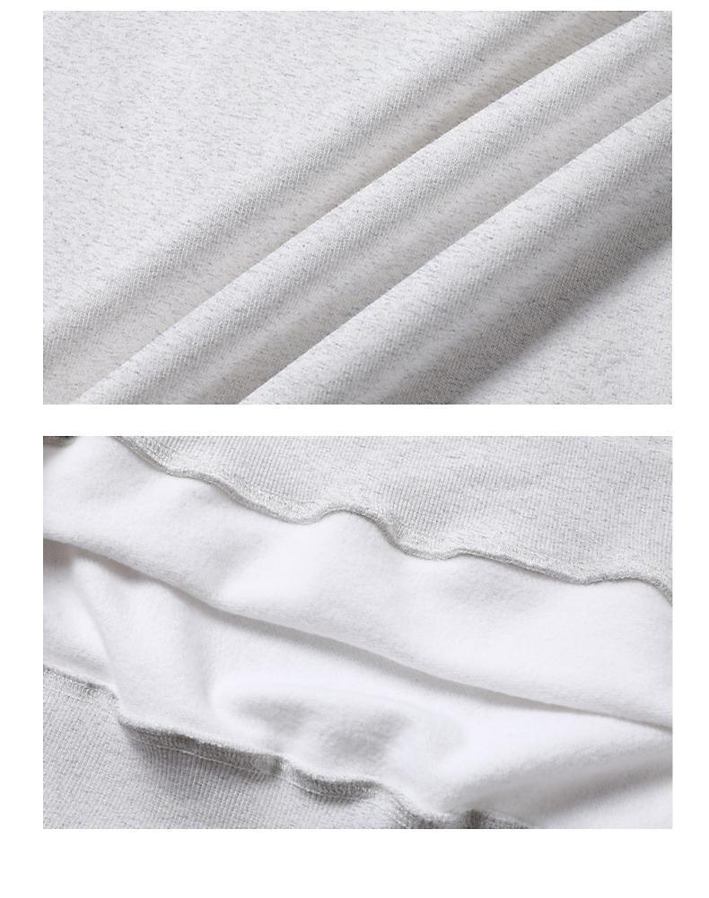 Sweat-shirt pour femme color-block doublé polaire: Manche longue raglan ample, col rond, parfait pour l'automne et l'hiver.