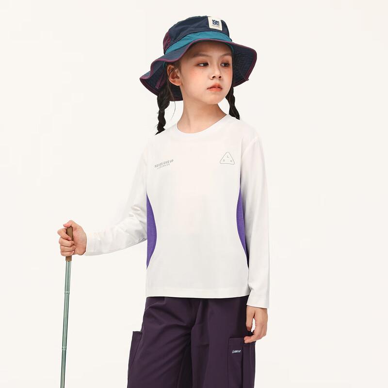 LUSON Kids' Unisex Round Neck Quick Dry Long Sleeve T-Shirt