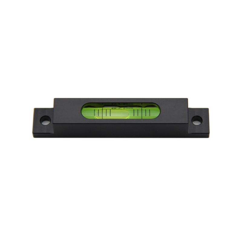 Ergonomic Portable 90mm Professional Bubble Level Gauge In Black Silver Color For Accurate Measurement In Any Environment