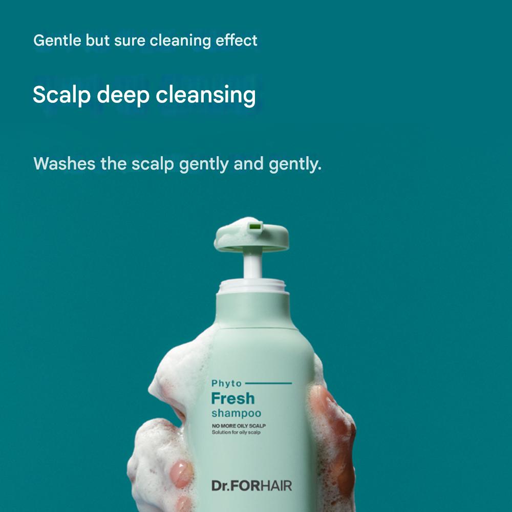 Dr.ForHair Oily Scalp Deep Cleansing Phyto Fresh Shampoo, 500ml / 16.9fl.oz.