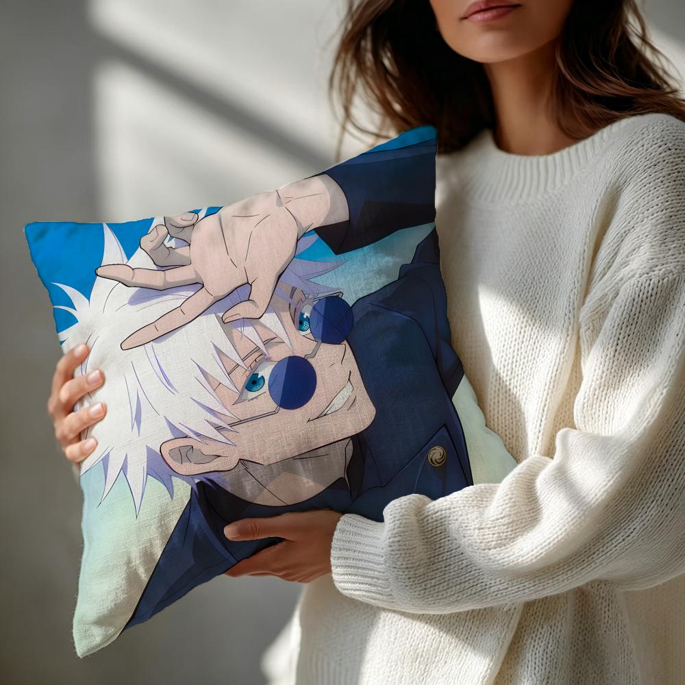 Anime Gojo Satoru Kussenhoes Patroon Kussenhoes Romantisch Gezellig Huis Bank Decoratie