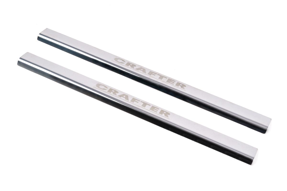 

Накладки на пороги Laser (2 шт, сталь) для Volkswagen Crafter 2006-2016 гг