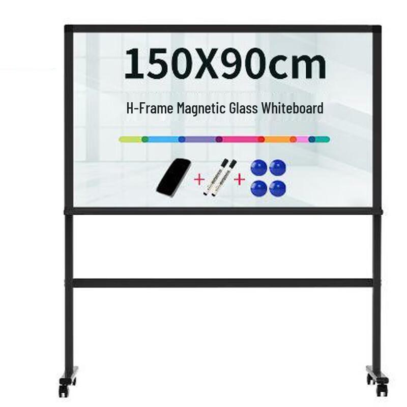 Deli BYD-96 Magnetic Acrylic Stand Whiteboard 150x90cm