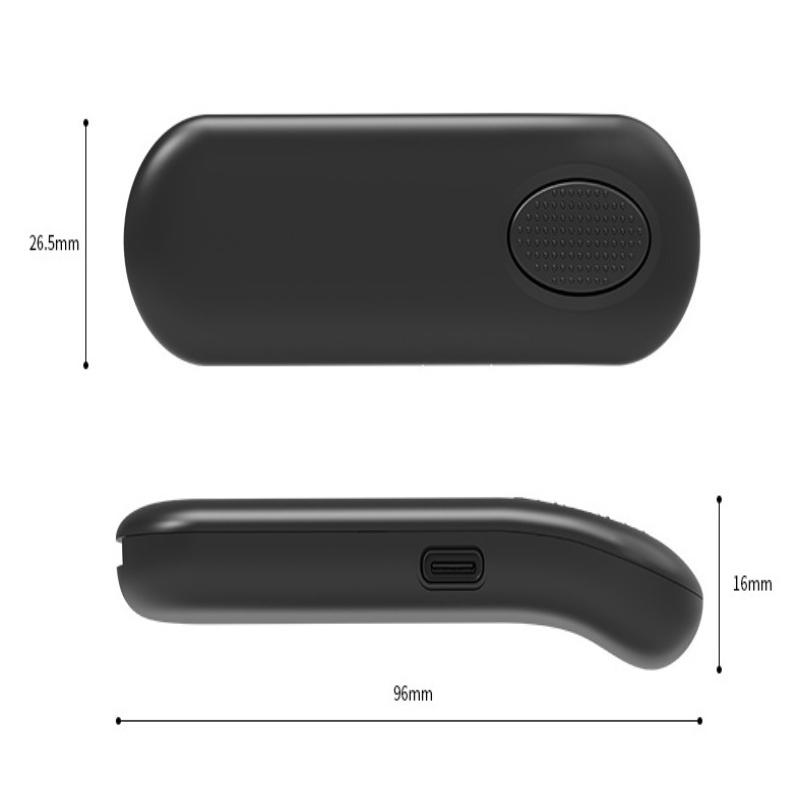 Lightweight Wireless Page Turner Clicker 120mAh Rechargeable Remote for Student Presentation Home Reading Video Control