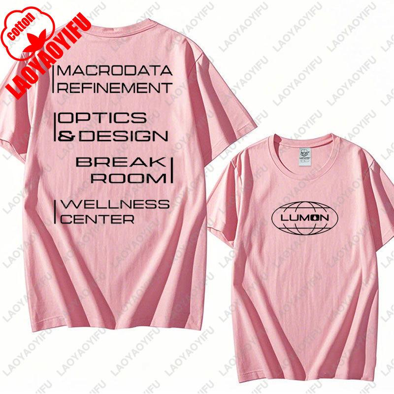 Vintage Lumon Macrodata Refinement Severance Tees Retro Severance TV Show Cotton Tshirt Summer Retro Trend Cool Unisex T Shirts