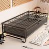 Metal Desktop Laptop Stand with Storage and Cooling Features for Gaming Monitors
