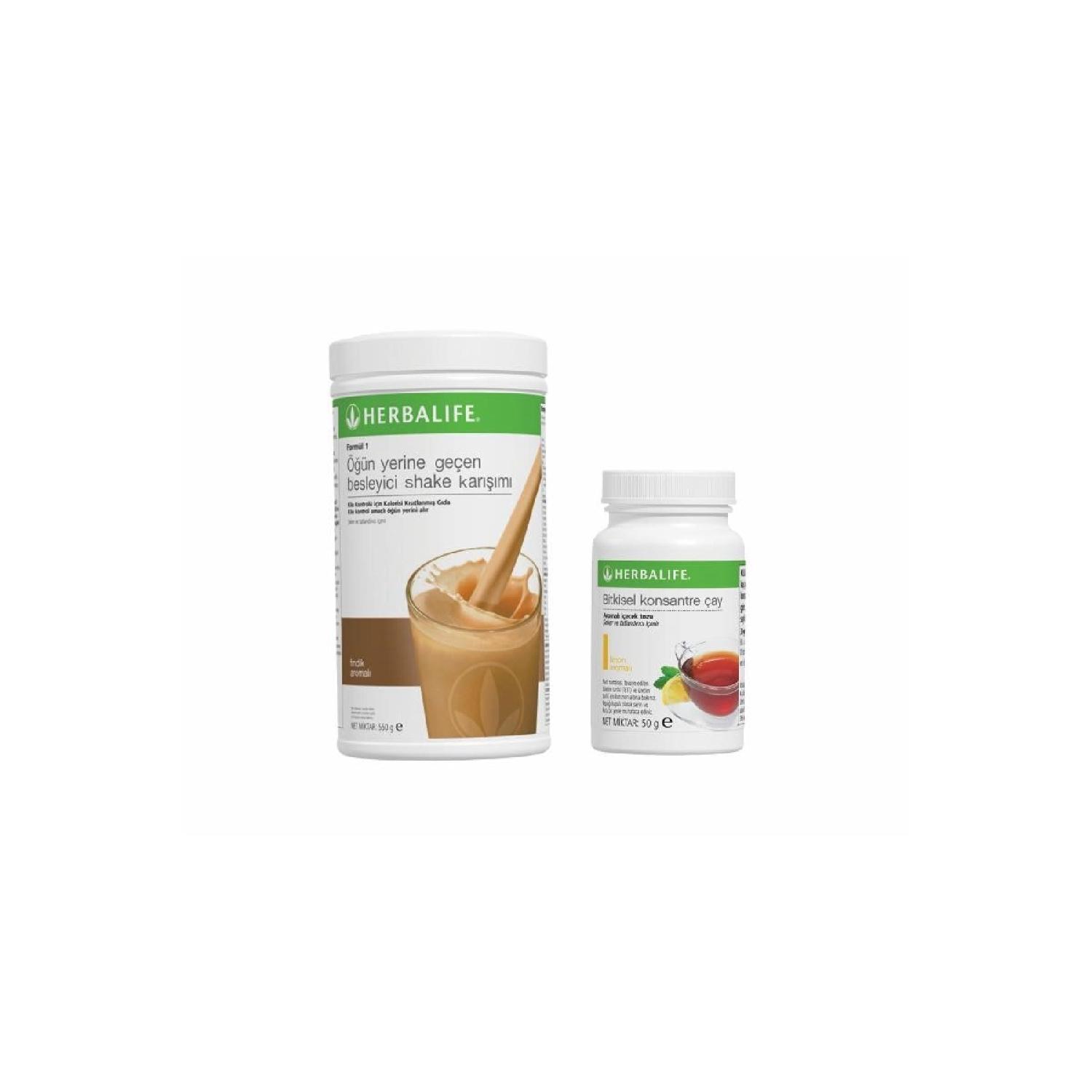 

Выгодный пакет Гербалайф (Ореховый коктейль и лимонный чай) Набор для похудения