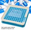 2 Types 100 Holes Empty Capsule Filler Powder Spreader Plates Capsules Filling Tool