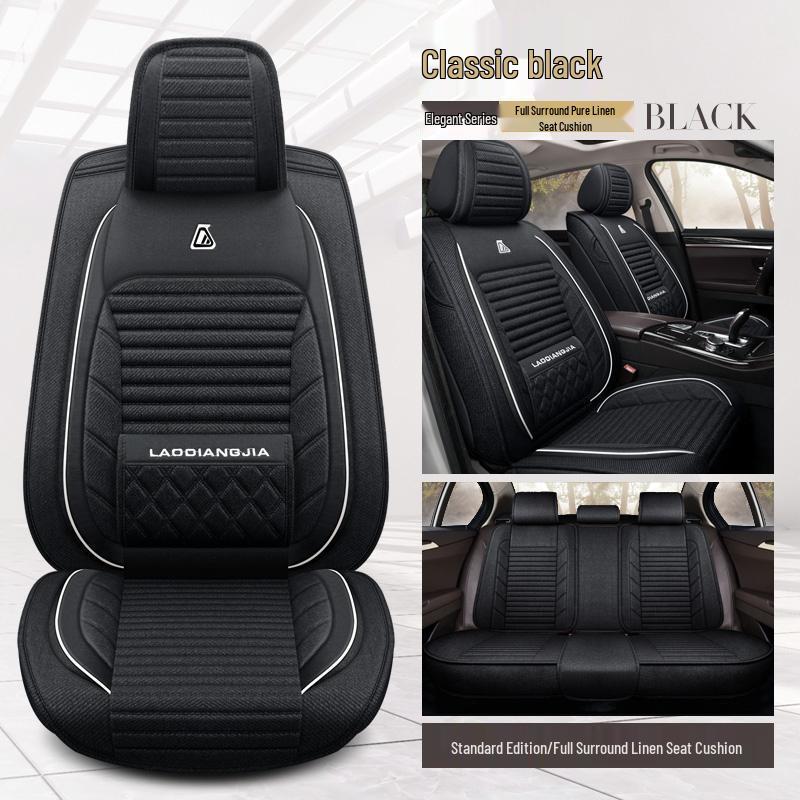 Southeast DX5 Luxury Universal Car Seat Cover - Full Surround, Four Seasons Linen Cushion (2021)