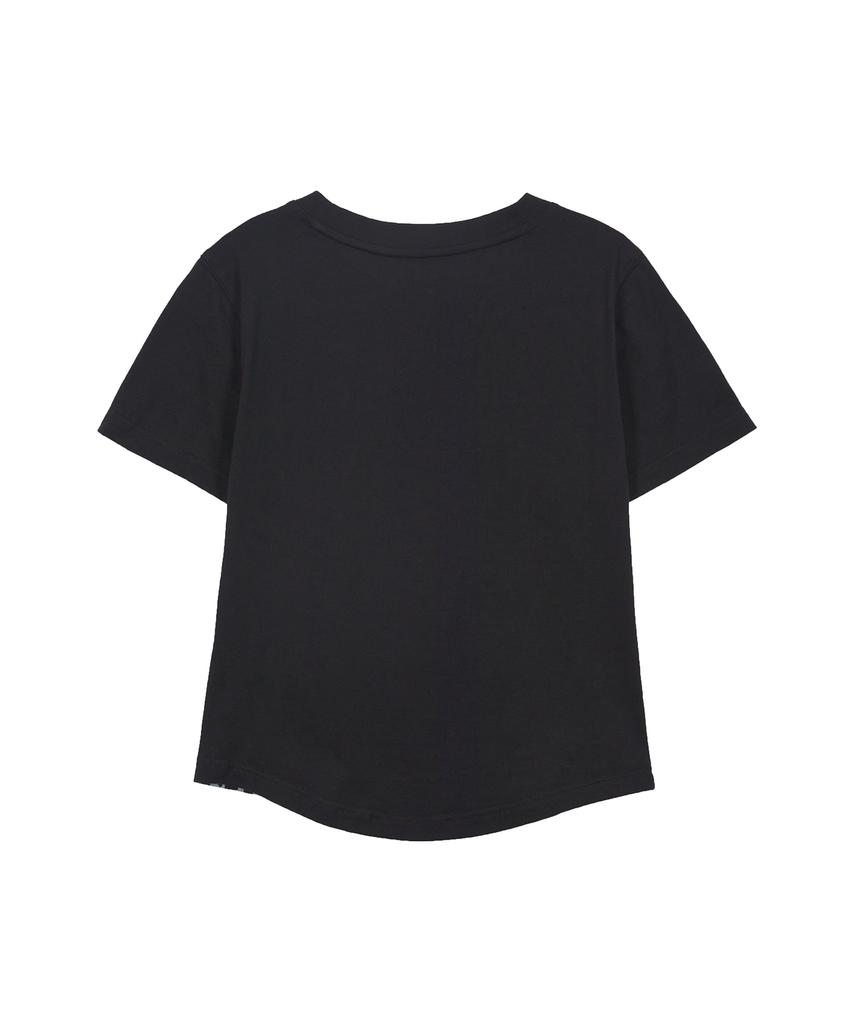 Sekeondeusolteu Doodle Angel T-Shirt (Black)