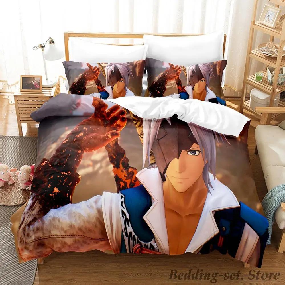 Cozy Warm New Tales of Arise Size Bed Adult Kid Bedroom Duvetcover Sets Anime Single Twin Full Queen King Quilt