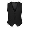 Chaleco de Traje Coreano Ajustado para Hombre - Chaleco Profesional de Negocios para Padrinos de Boda, Ropa Formal, 5 Colores