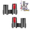2 Pack Mount Organizer Holder for Dyson V15 V12 V11 V10 V8 V7 Outsize Cordless Stick Vacuum Cleaner Docking Station Wall Mount Attachment
