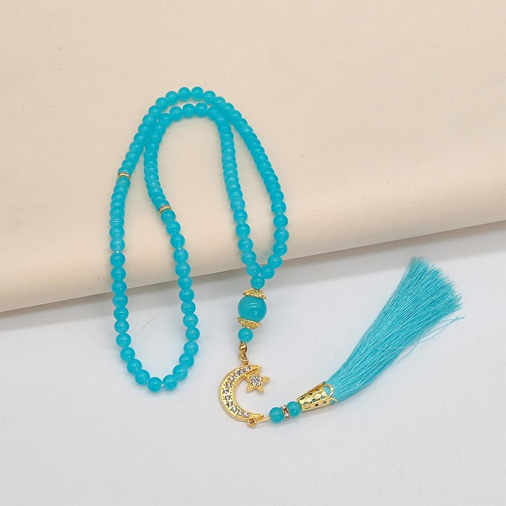 Exquisite 6mm Tasbih Rosary Bracelet Perfect for Hajj and Daily Prayers Chaplet Handmade Easter Gift Jerusale