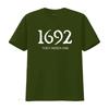 1692 They Missed One Funny Womens T Shirt Black vintage Washed Unisex designer clothes Versatile Breathable