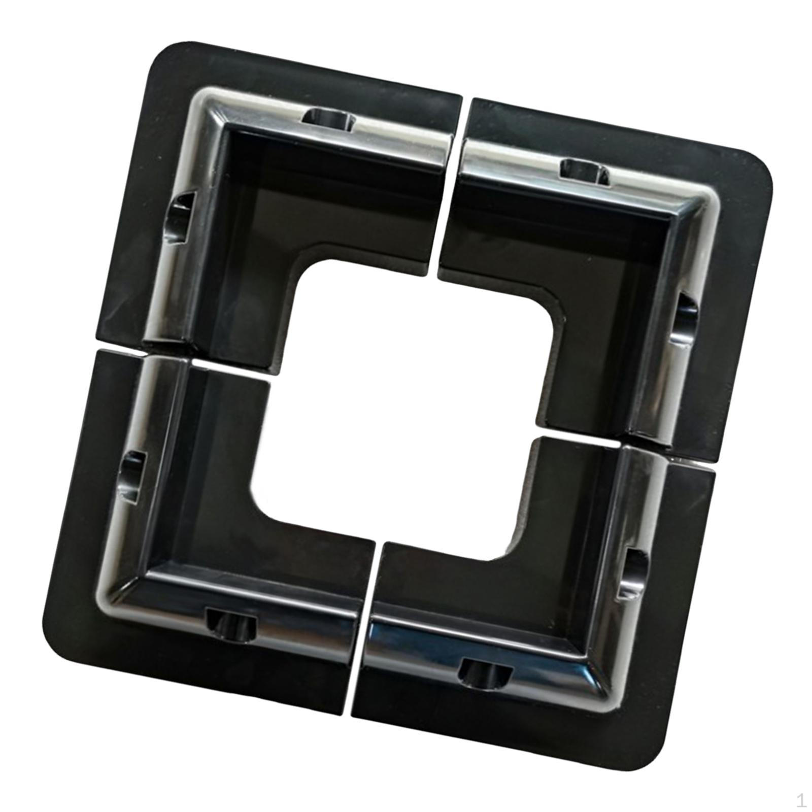 

Mounting Brackets Kit Corner Bracket RV Yacht for Motor Vehicles чёрный