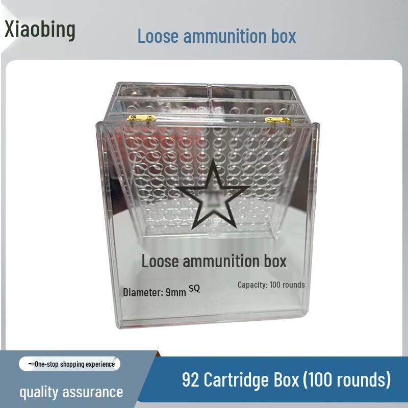 Transparent Ammunition Storage Box